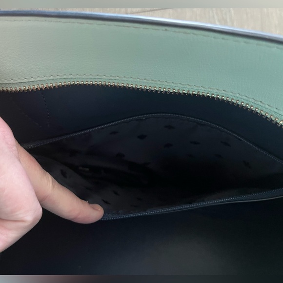 EUC Kate Spade Mint Green Tote - Picture 13 of 16